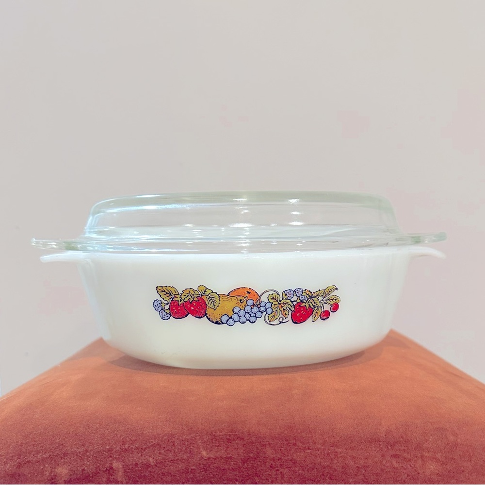 Vintage Anchor Hocking Casserole Dish